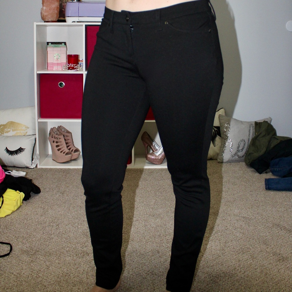 Charlotte Russe Black Stretchy pants